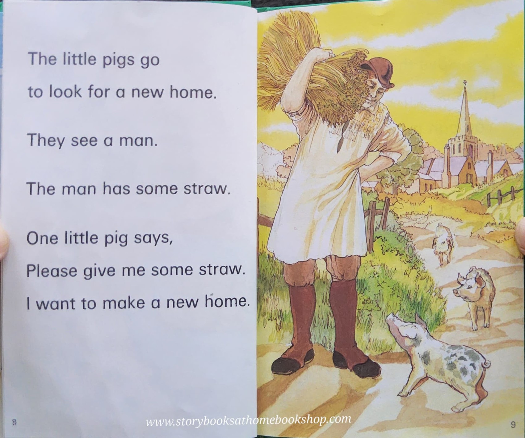 หนังสือนิทานปกแข็ง** 🍅READ IT YOURSELF:THREE LITLE PIGS