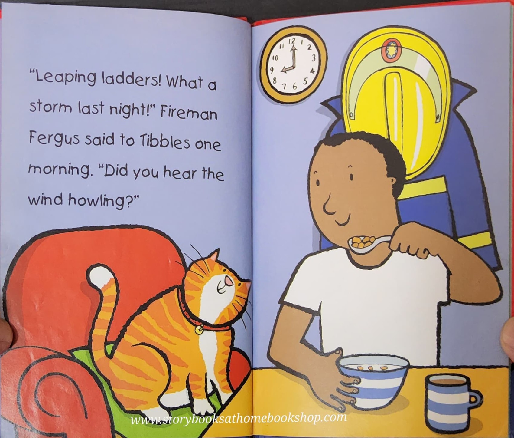 หนังสือนิทานปกแข็ง 🍅🍓FIREMAN FERGUS