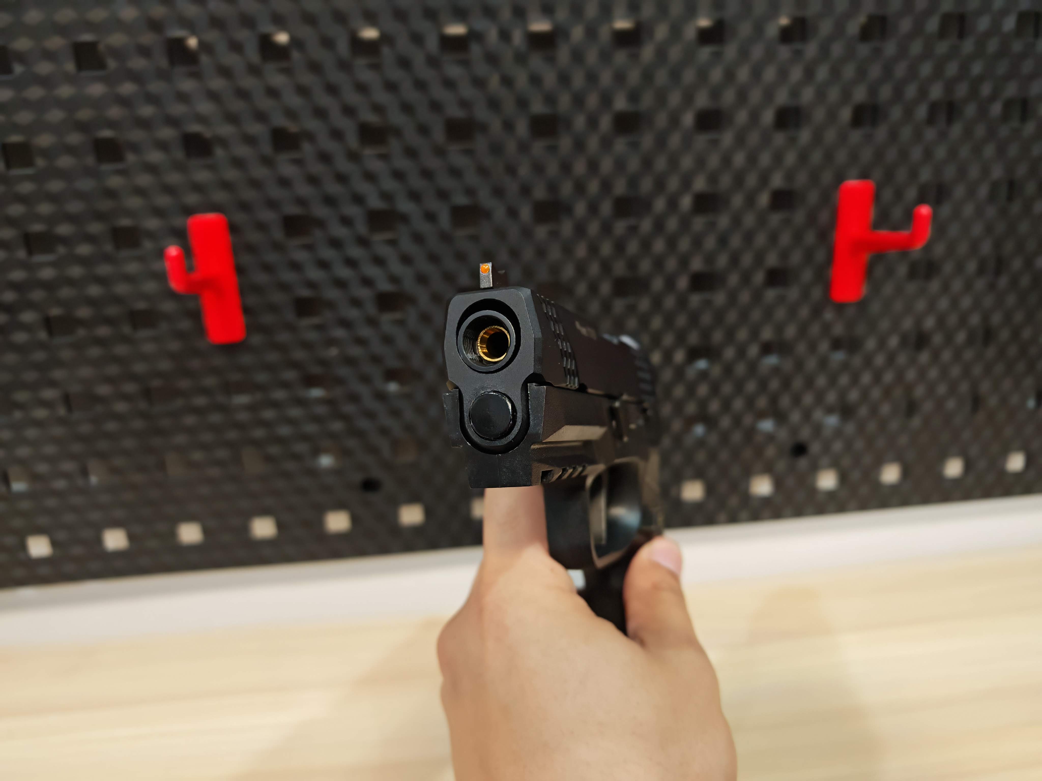 WE SIGSAUER P320 F18V2 Wilson Combat GBB BB Gun บีบีกัน แบบแก๊ส ปืนอัดลม มือสอง Airsoft Gun