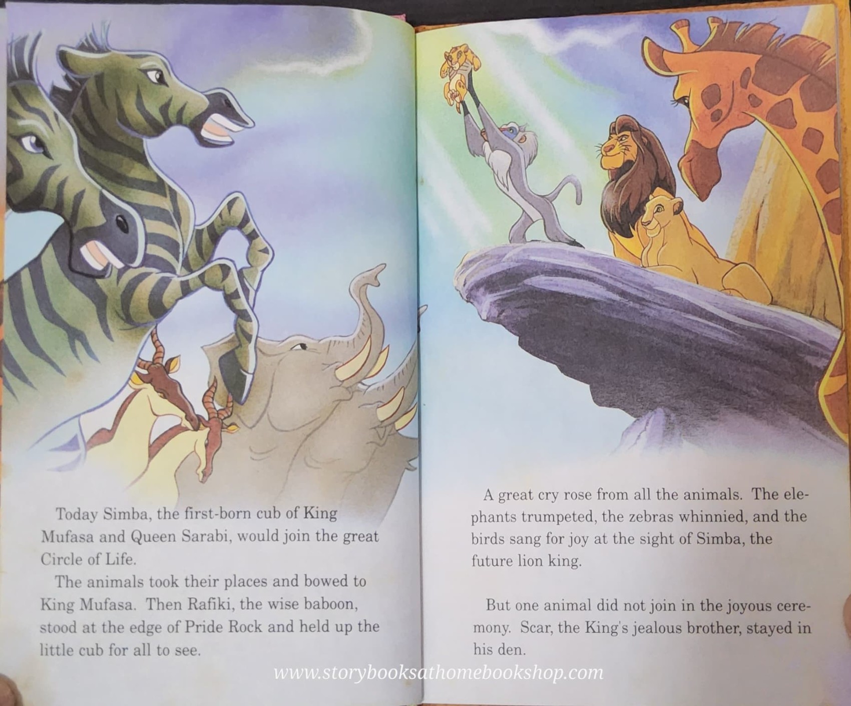 หนังสือนิทานปกแข็ง** 🍅🍓 Disney THE LION KING