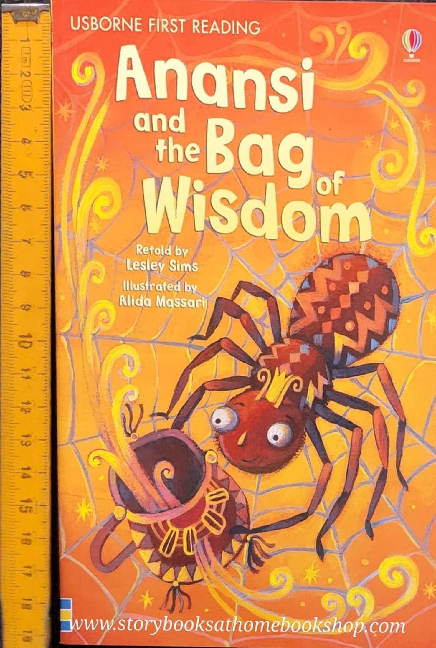 หนังสือนิทานปกอ่อน** ♥️USBORNE FIRST READING:ANANSI AND THE BAG OF WISDOM