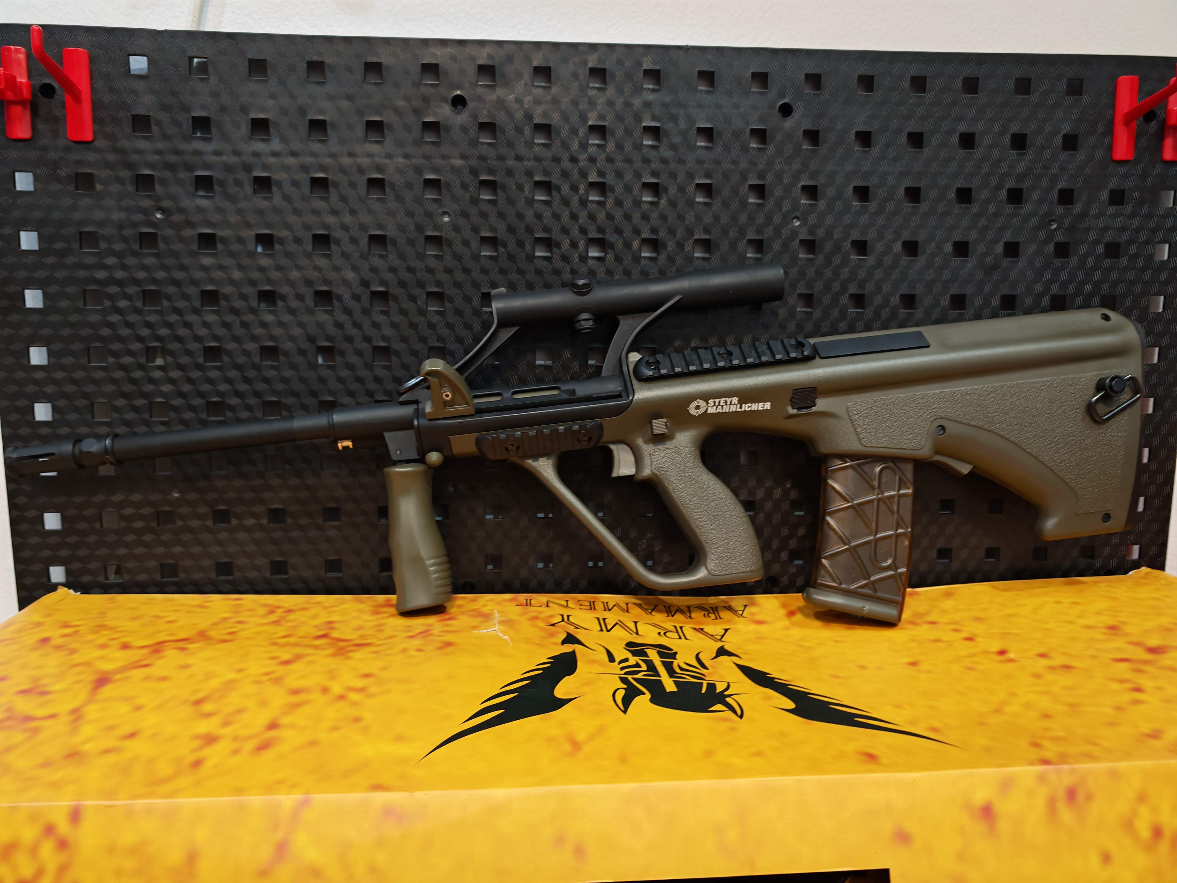 Army Armament R902A Steyr AUG A1 AEG BB Gun บีบีกัน Airsoft Gun ปืนอัดลม ปืนยาวไฟฟ้า มือสอง