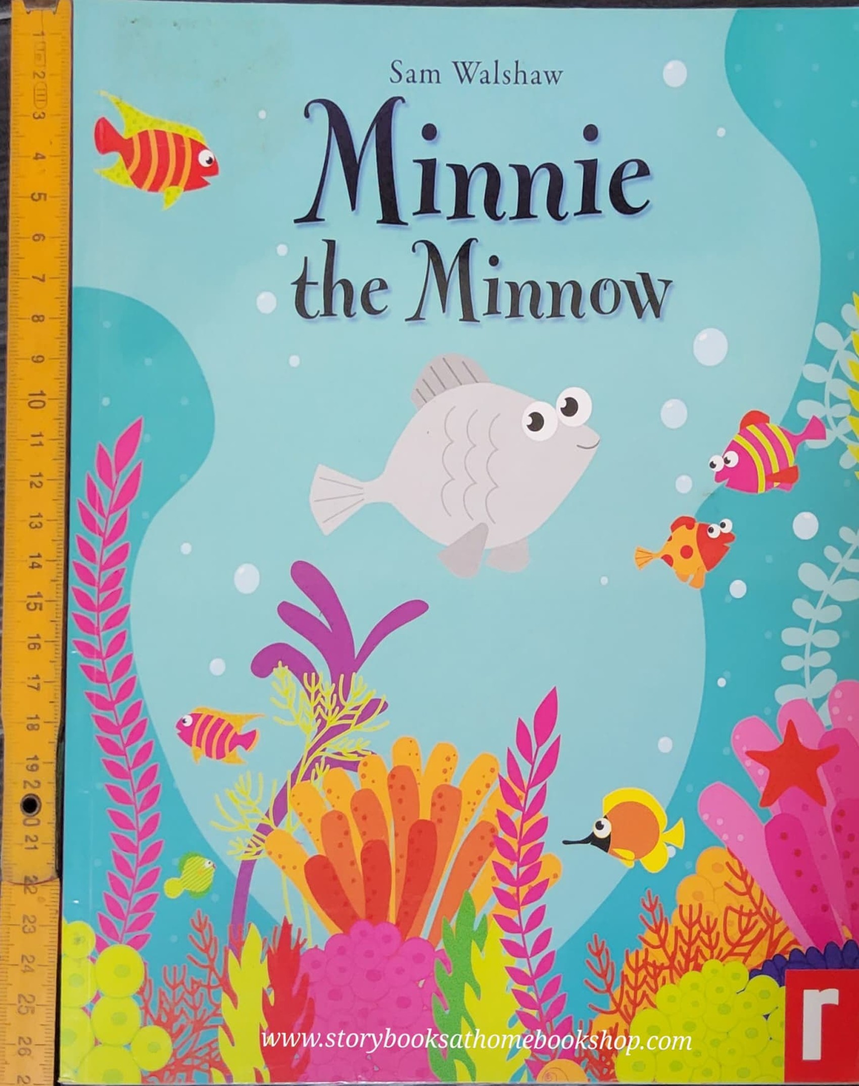หนังสือนิทานปกอ่อน** 🍅🍓MINNIE THE MINNOW BY SAM WALSHAW