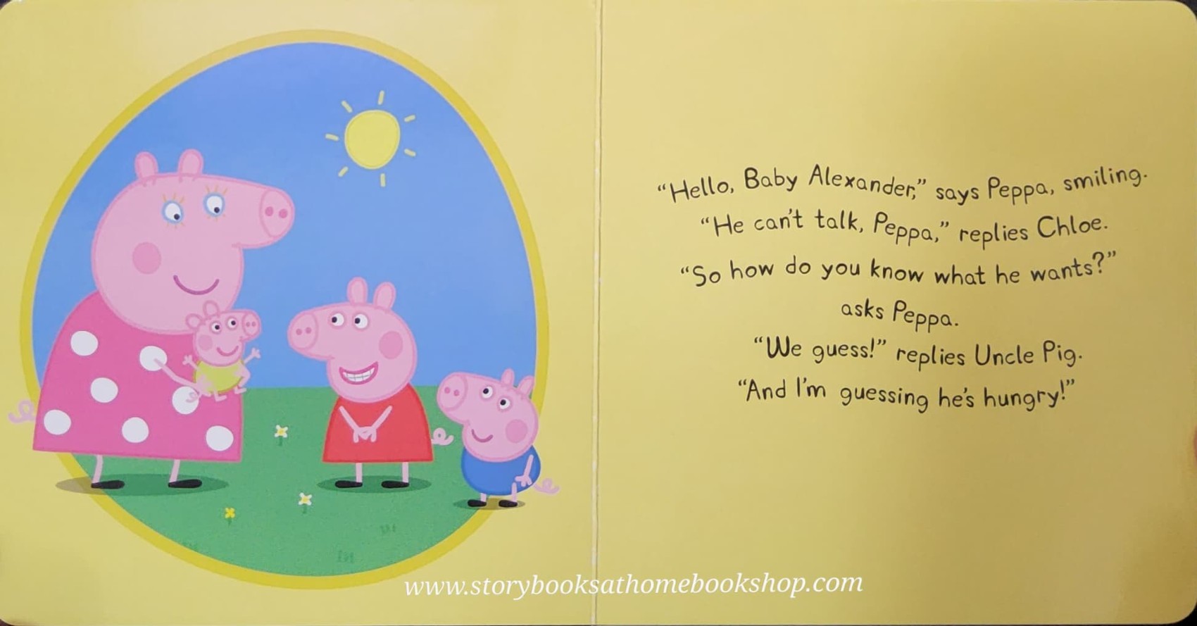 BOARD BOOK ** 🍅🍅PEPPA PIG:BABY ALEXANDER