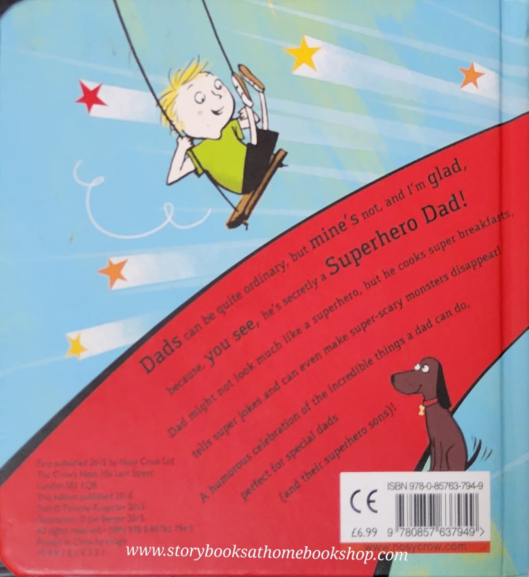 BOARD BOOK** ð
SUPERHERO DAD BY JOE BERGER