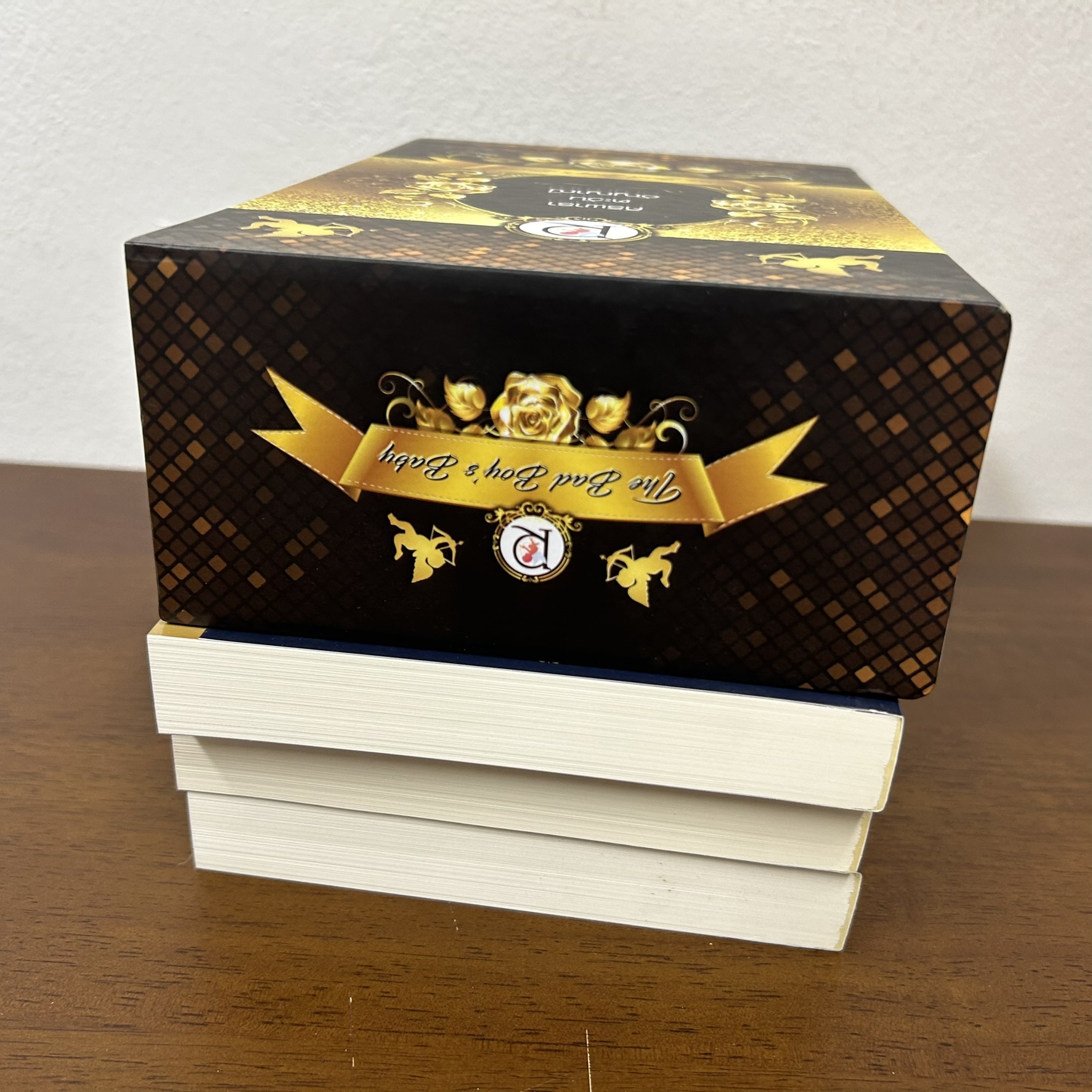 BOXSET The Bad Boy's Baby - เดิมพันรักจอมมาเฟีย/กลลวงรักจอมบาป/อุ้มรักทายาทจอมมาร ... รวมนักเขียน (มือสอง) นิยาย