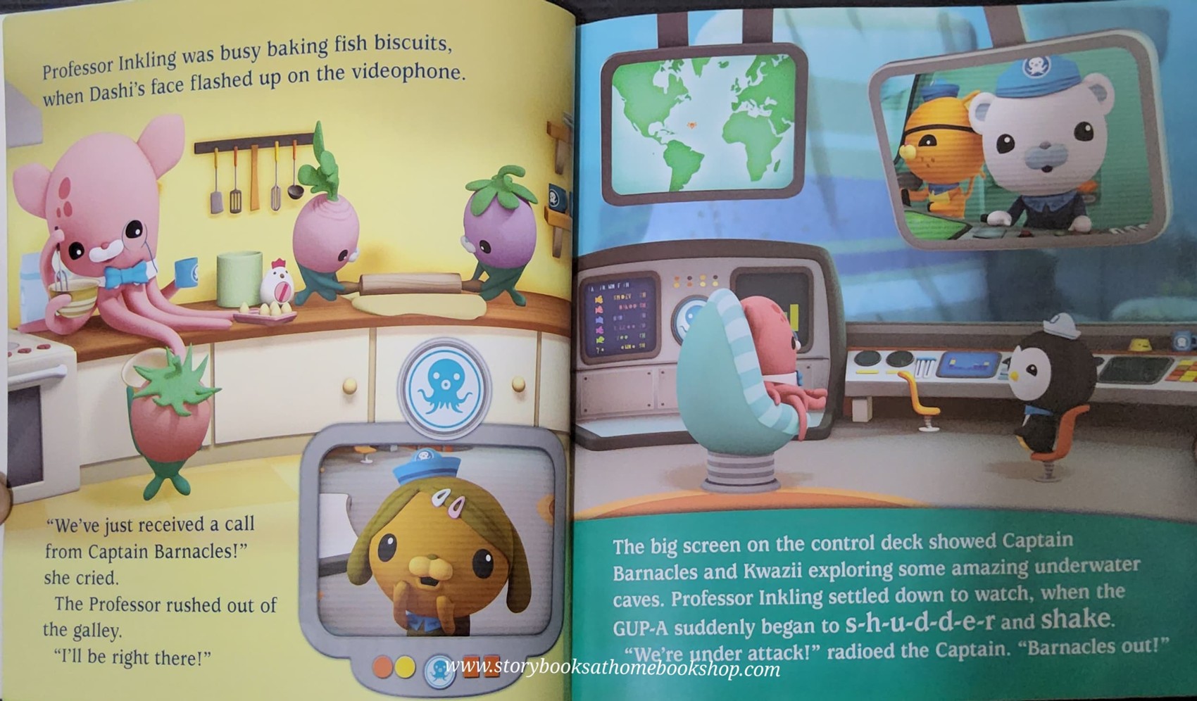 หนังสือนิทานปกอ่อน ** 🍅🍓OCTONAUTS AND THE GIANT SQUID