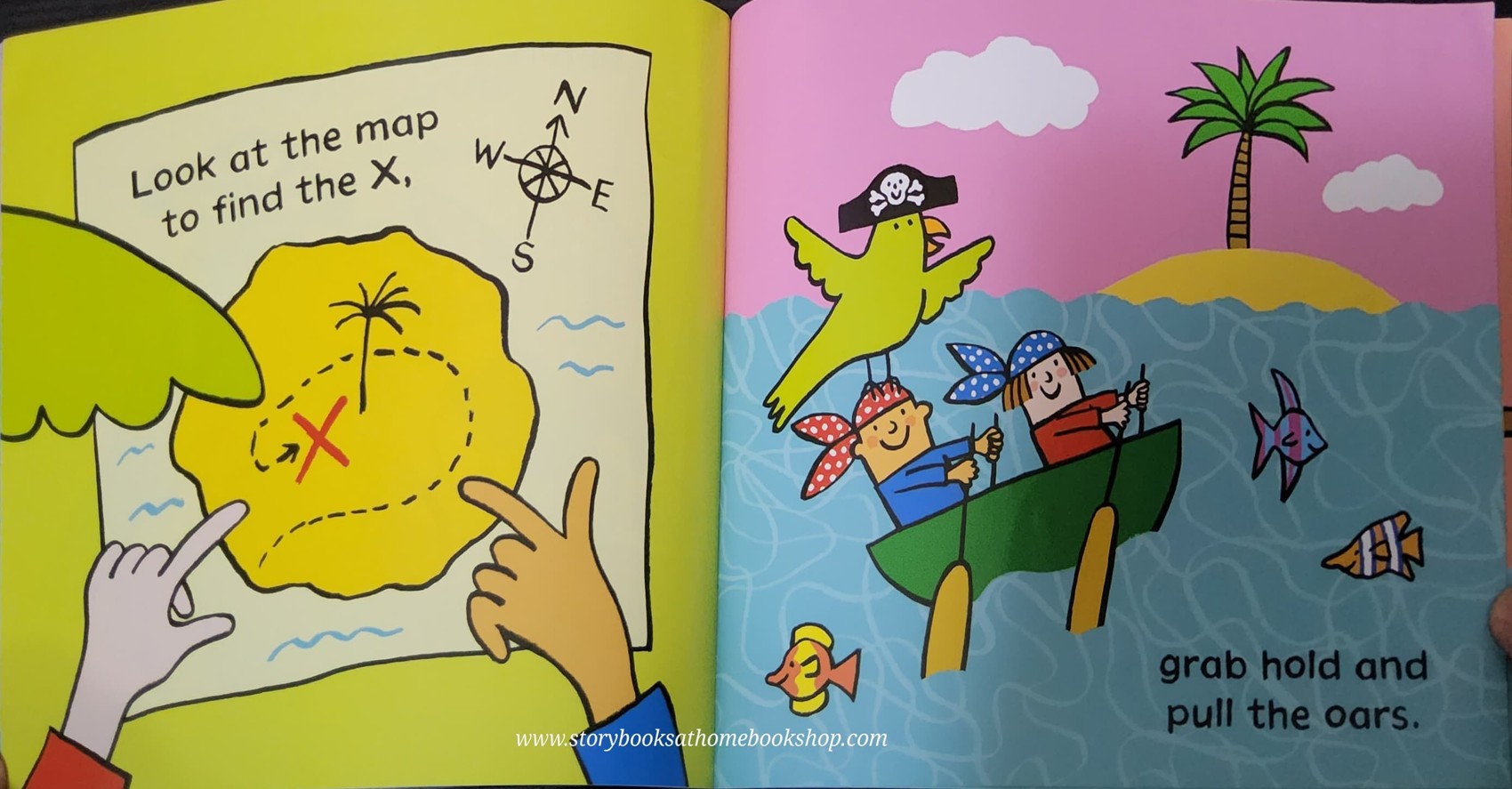 หนังสือนิทานปกอ่อน** 🍅🍅GO,GO, PIRATE BOAT