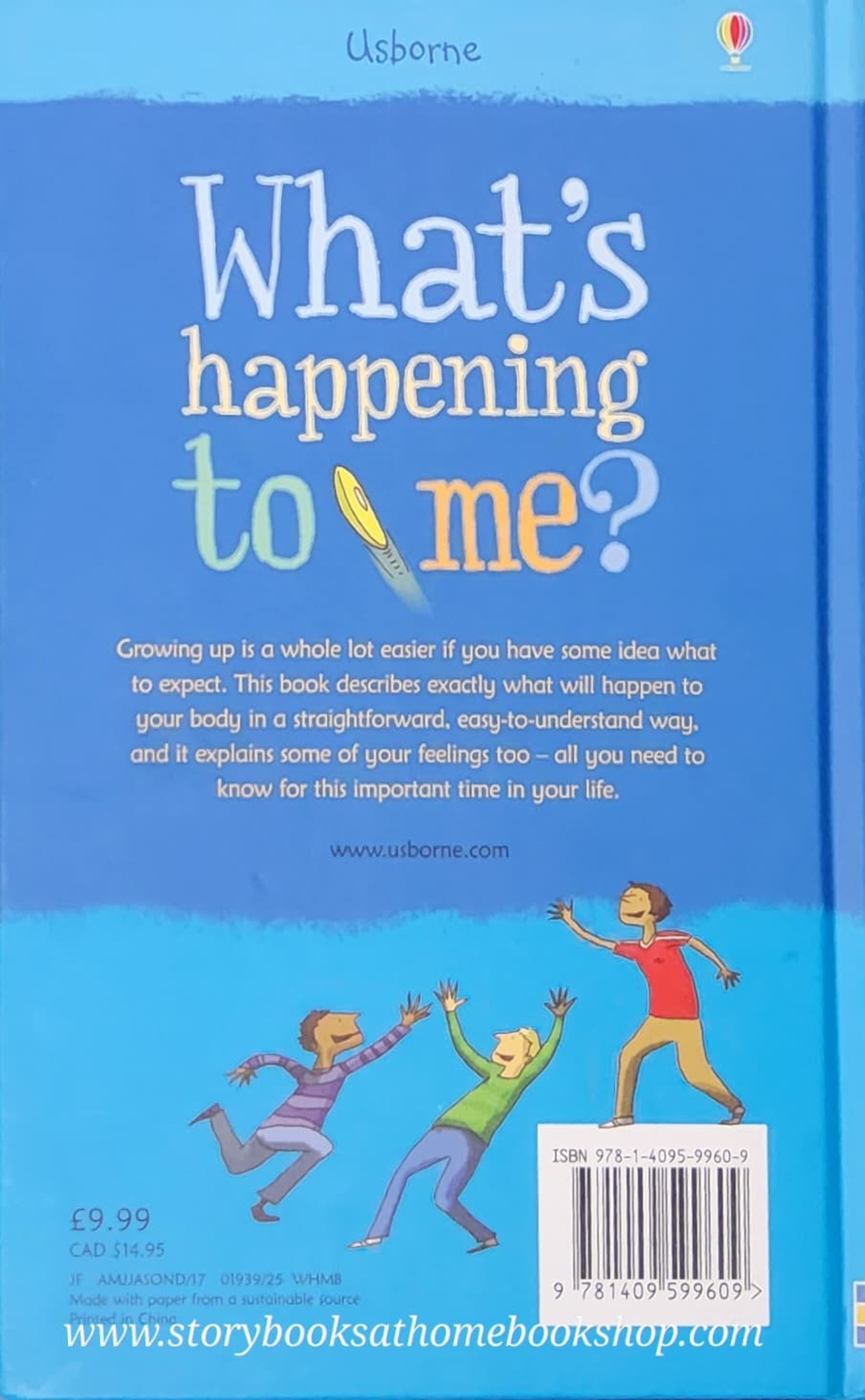 Knowledge Book** 🍅🍅USBORNE WHAT'S HAPPENING TO ME? (BOYS)♥️♥️
