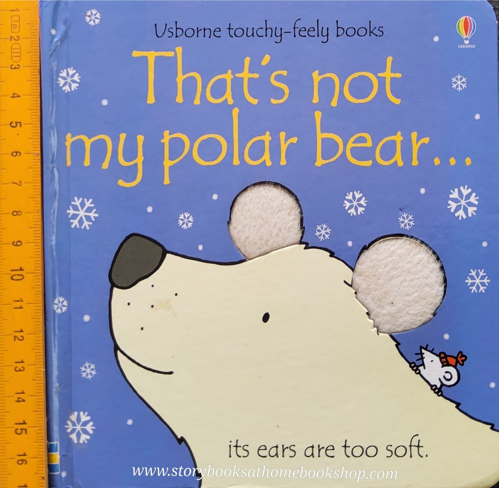 Touch and Feel BOARD BOOK** 🍅🍓That's not my BEAR.(มีตำหนิ)