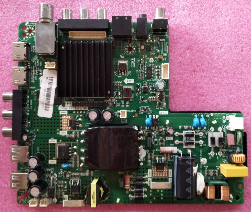 เมนบอร์ดทีวีALTRON(อัลตรอน) ของแท้ถอดจากเครื่อง รุ่นLTV-4302 พาร์ทHK.T.RT2831P637 เบอร์ทีบาร์LCC430LV1D Ver.04