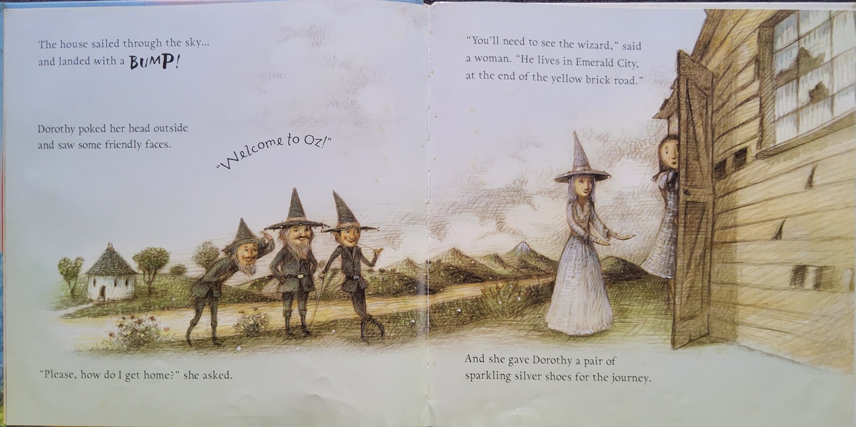 หนังสือนิทานปกแข็ง** 🍅🍓 THE WIZARD OF OZ