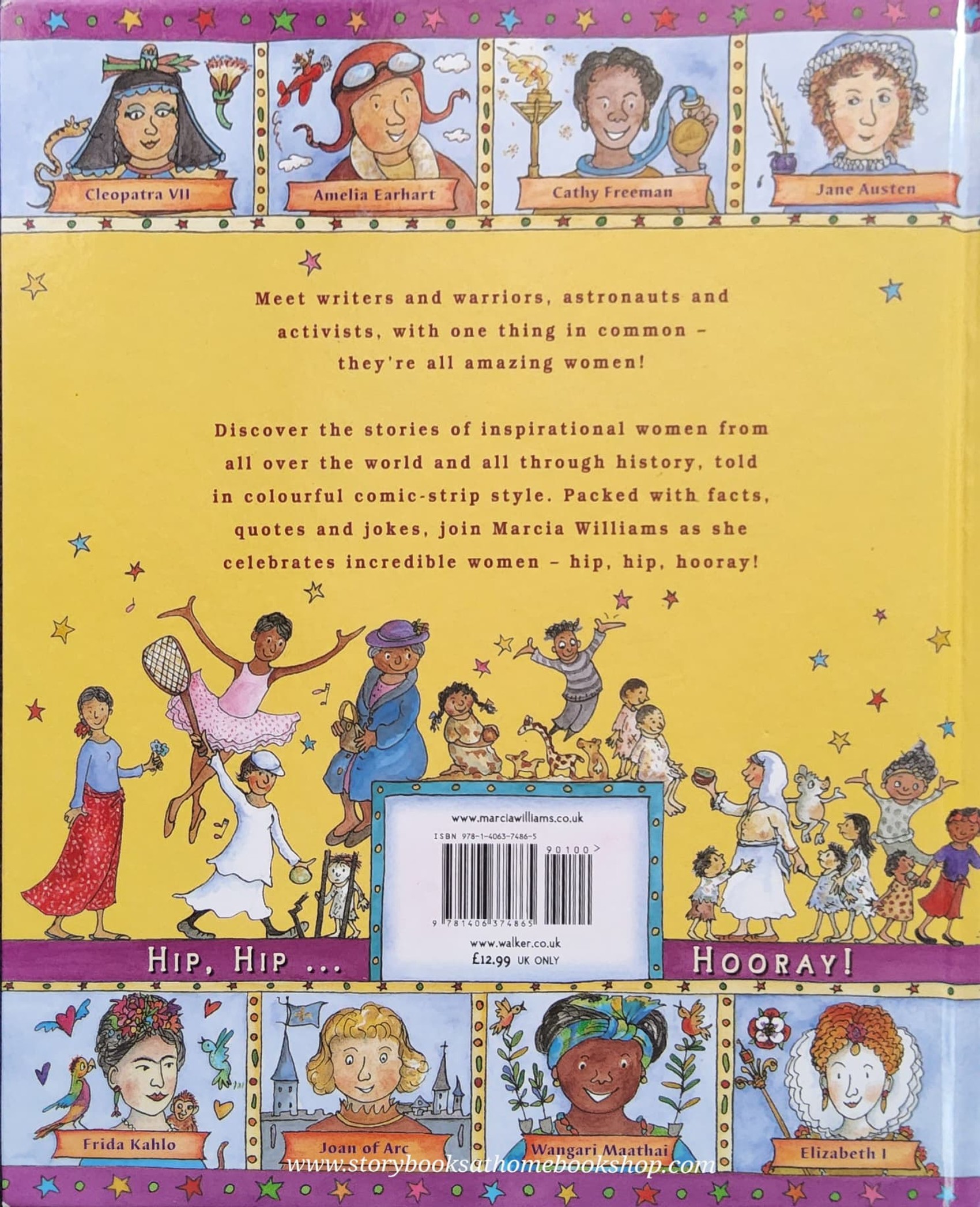 หนังสือนิทานปกแข็ง** 🍓🍓THREE CHEERS FOR WOMEN! MY MARCIA WILLIAMS