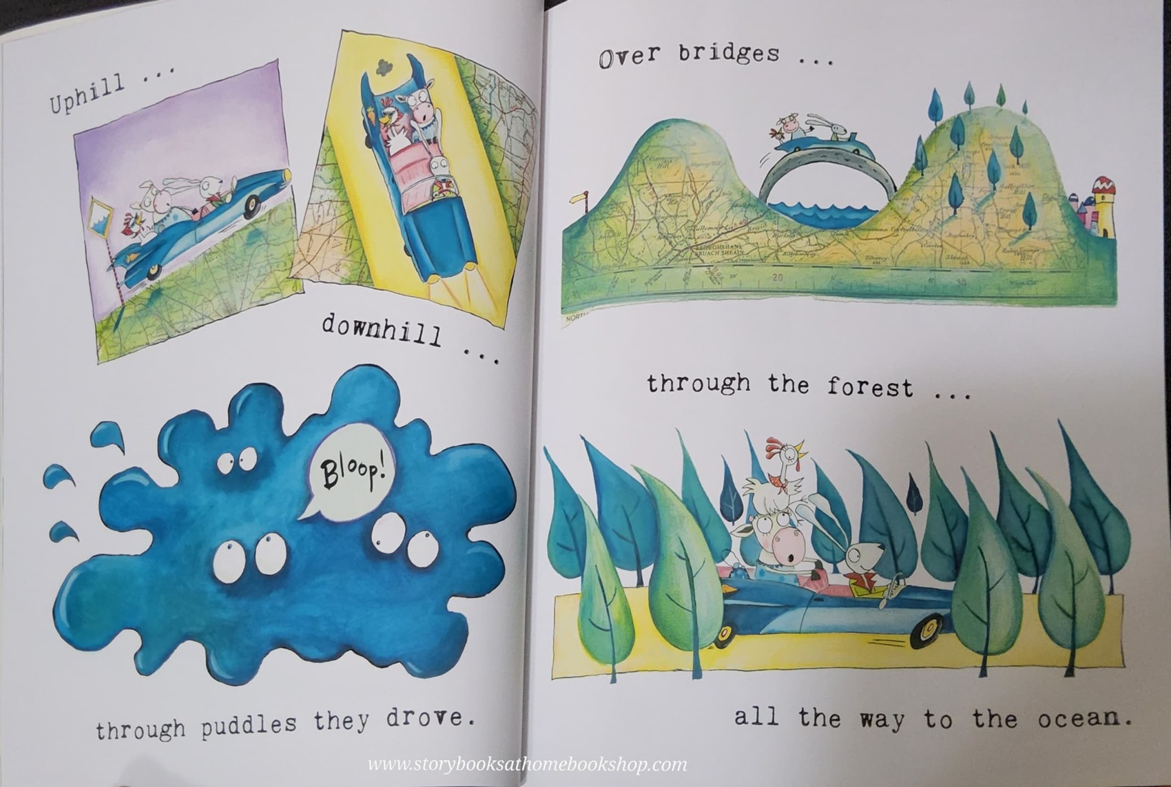 หนังสือนิทานปกอ่อน** 🍅🍓ON THE ROAD with MAVIS AND MARGE