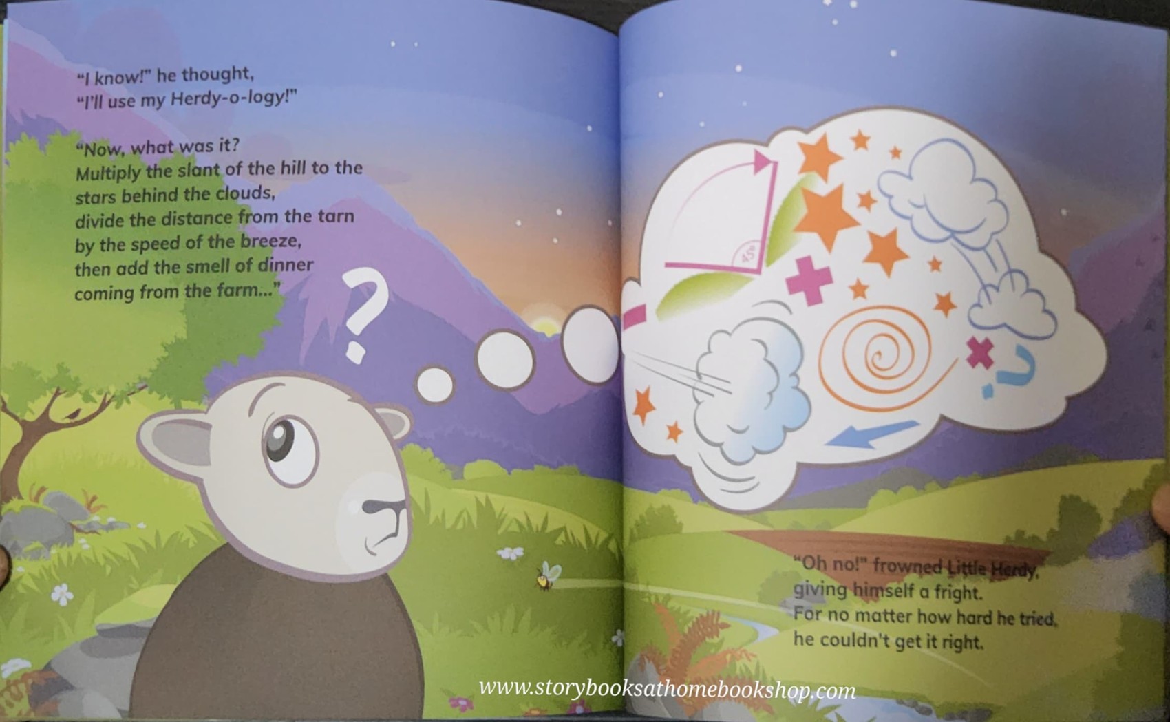 หนังสือนิทานปกอ่อน** 🍅🍓LITTLE HERDY NAD THE BIG OLD BOULDER