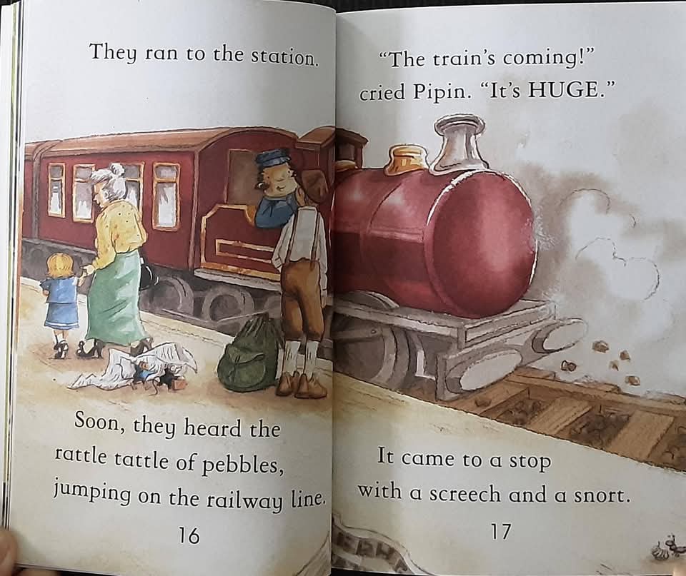 หนังสือนิทานปกอ่อน** 🍓🍅USBORNE FIRST READING:Town Mouse and The Country Mouse