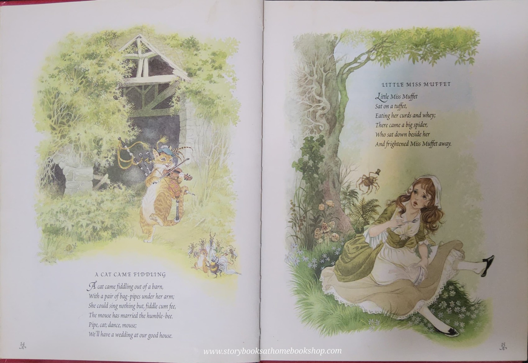 หนังสือนิทานปกแข็ง** 🍅🍓NURSERY RHYMES ILLUSTRATED BY ERIC KINCAID