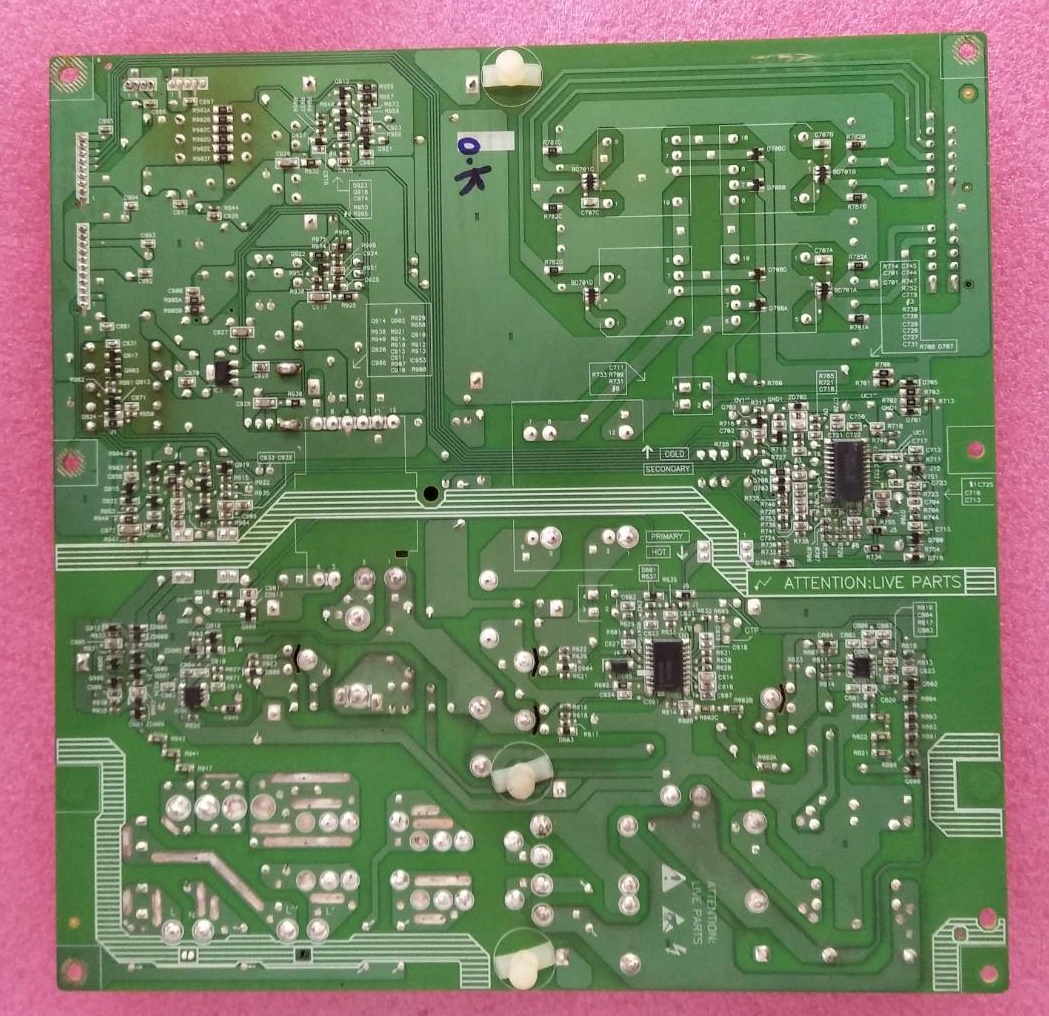 POWER SUPPLY PHILIPS (ซับพลาย ฟิลิปส์) อะไหล่แท้/ของถอด ใช้กับรุ่น 40PFL6605/98 :40PFL5605/67 พาร์ท DPS-206CP