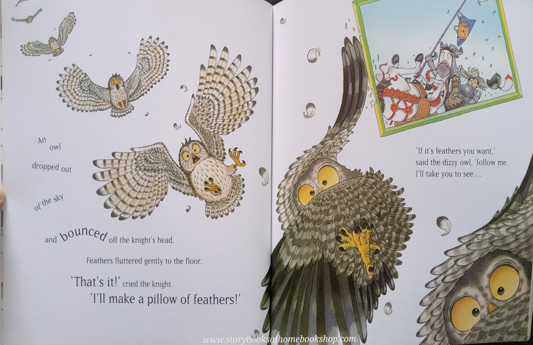 หนังสือนิทานปกอ่อน** 🍅GOOD KNIGHT SLEEP TIGHT BY DAVID MELLING