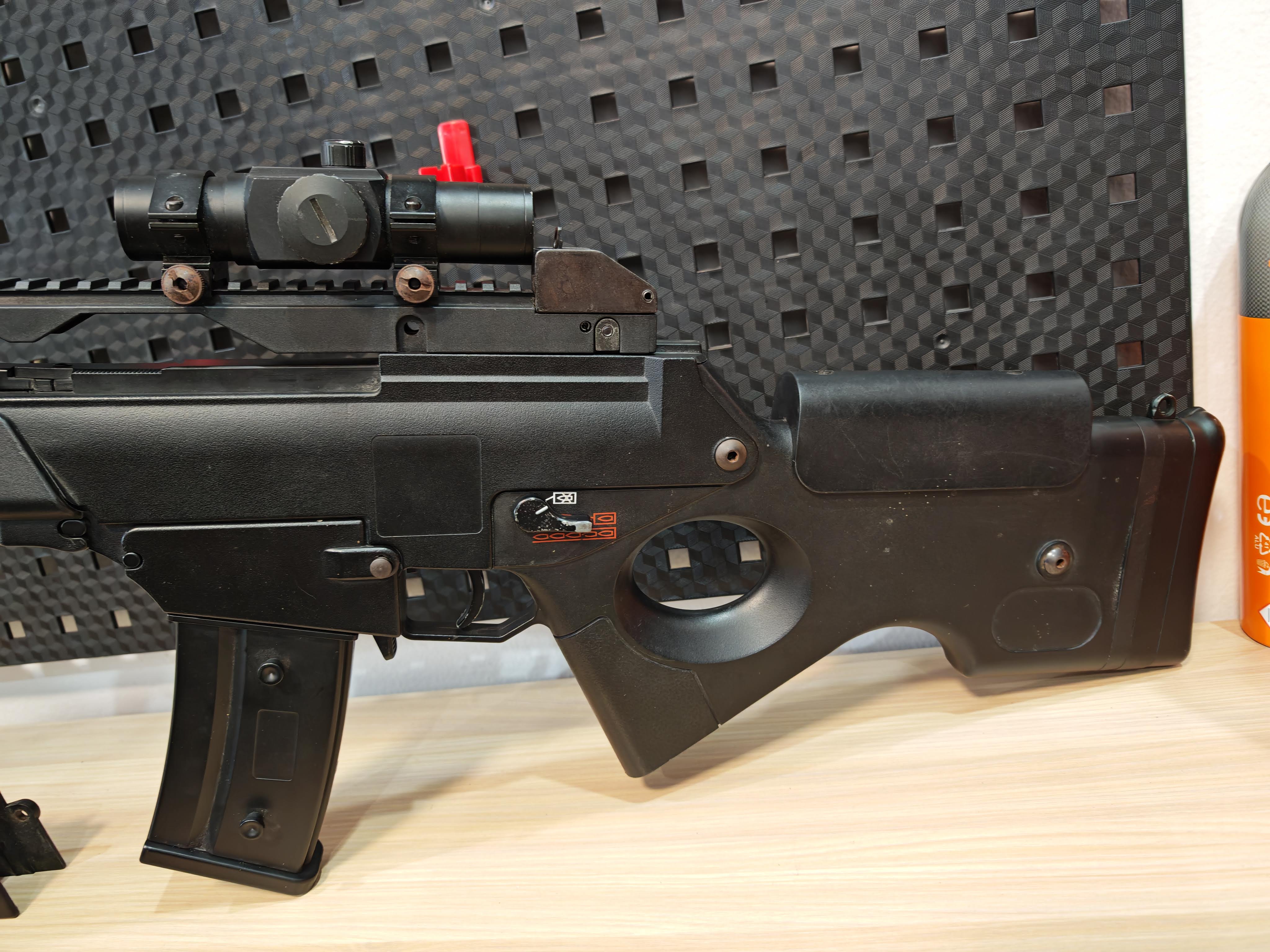 Golden Eagle 6690 SL9 AEG พร้อม Red Dot AEG BB Gun บีบีกัน Airsoft Gun ปืนอัดลม ปืนยาวไฟฟ้า มือสอง