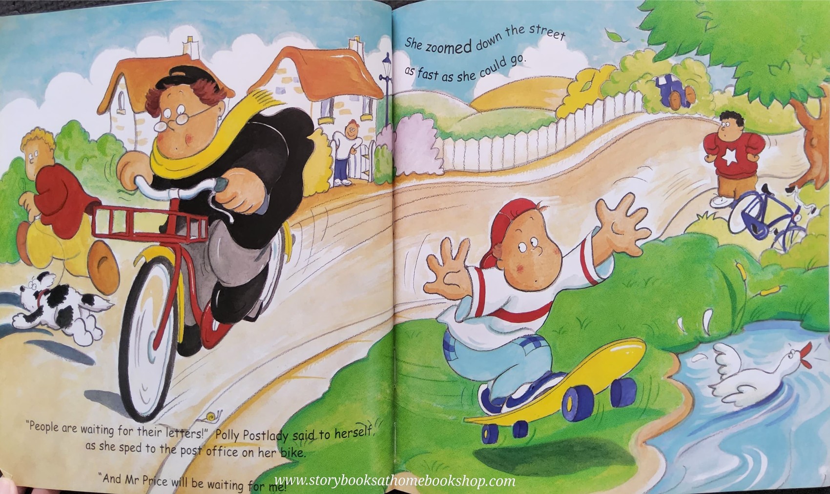 หนังสือนิทานปกอ่อน** 🍅🍅POLLY THE POTTY POSTLADY