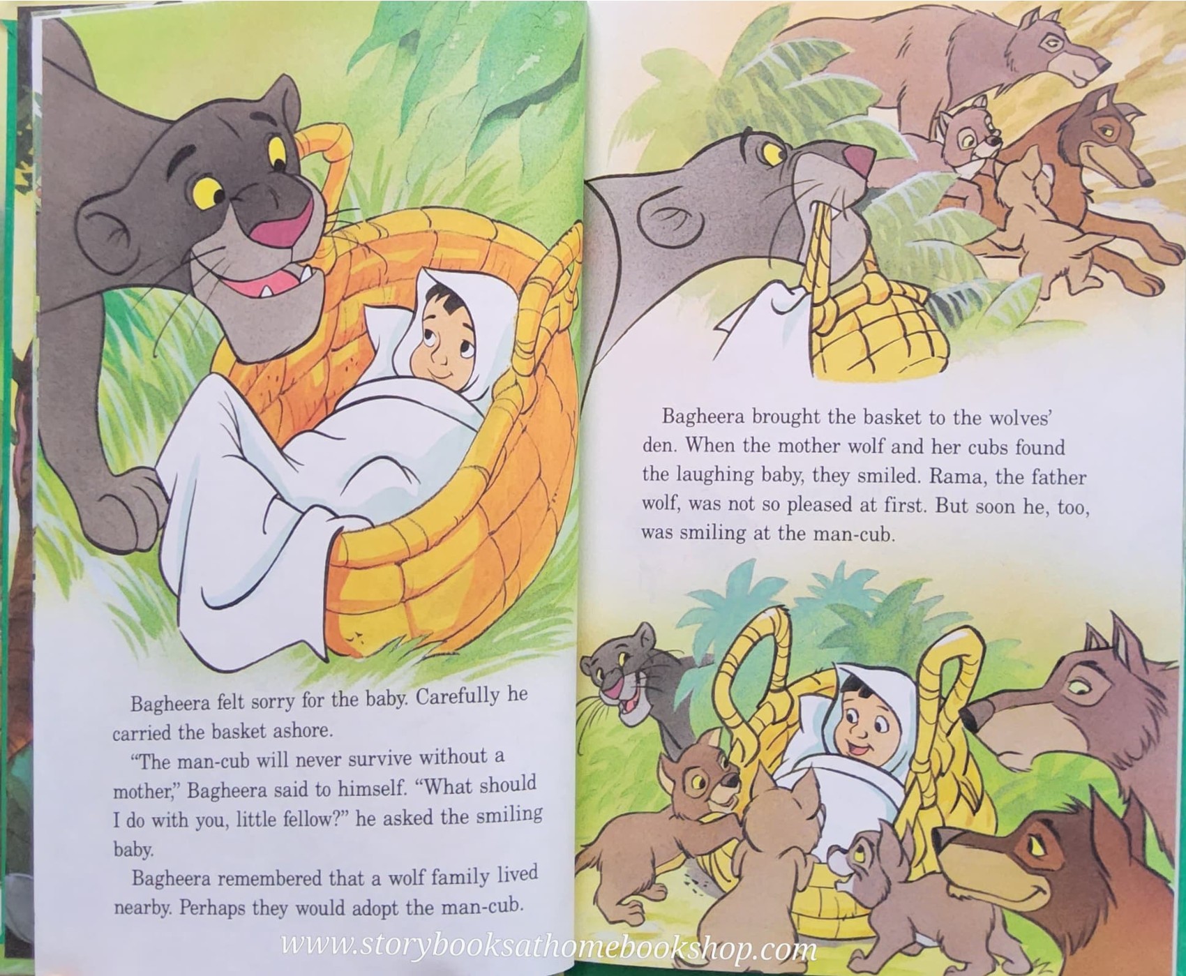 หนังสือนิทานปกแข็ง** 🍅🍅DISNEY THE JUNGLE BOOK