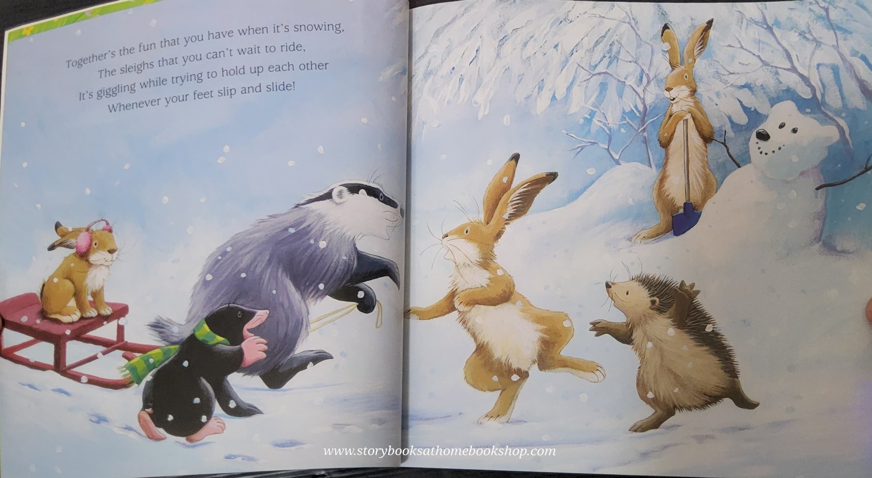 หนังสือนิทานปกอ่อน ** 🍓🍓 WHEN WE'RE TOGETHER BY CLAIRE FREEDMAN