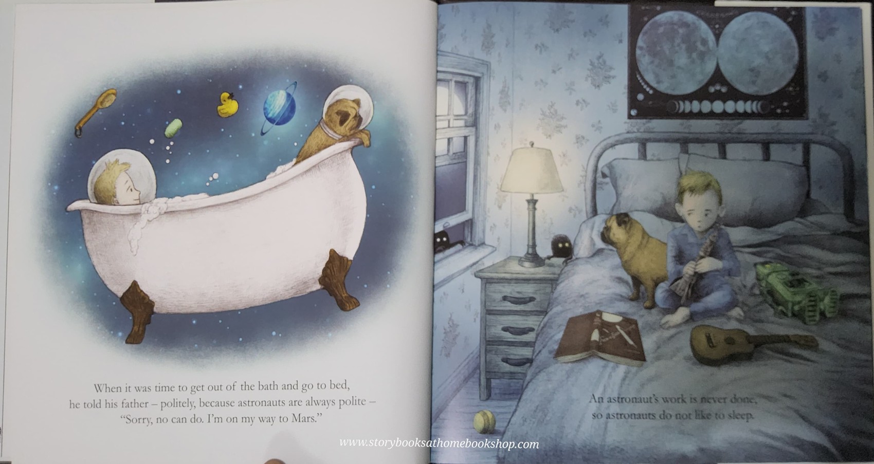 หนังสือนิทานปกแข็ง** 🍅🍅THE DARKEST DARK ASTRONAUT BY CHRIS HADFIELD