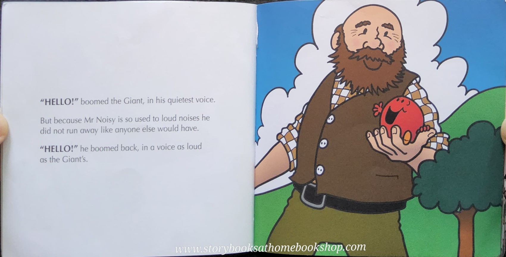 LITTLE MISS&MR.MENð ð
ð
MR.NOISY AND THE GIANT by Roger Hargreaues