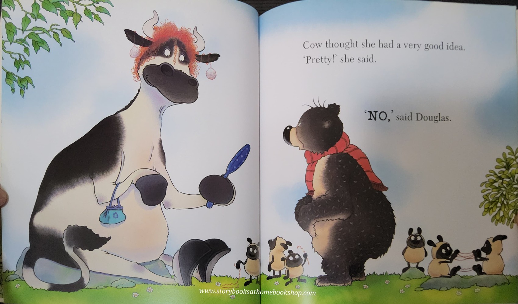 หนังสือนิทานปกอ่อน** 🍅🍅DON'T WORRY,HUGLESS DOUGLAS BY DAVID MELLING