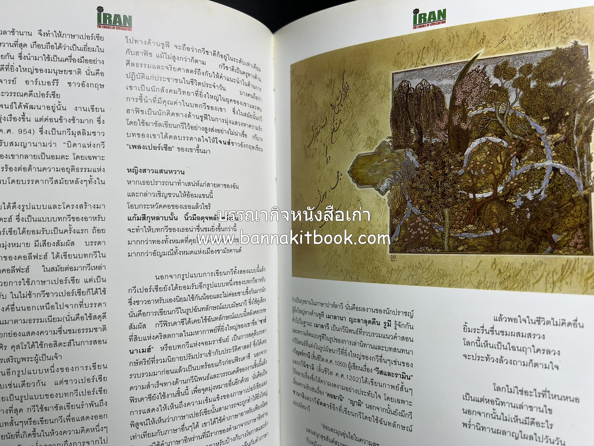 อิหร่าน : อู่แห่งอารยธรรม โดย : ไรน่าน อรุณรังษี.