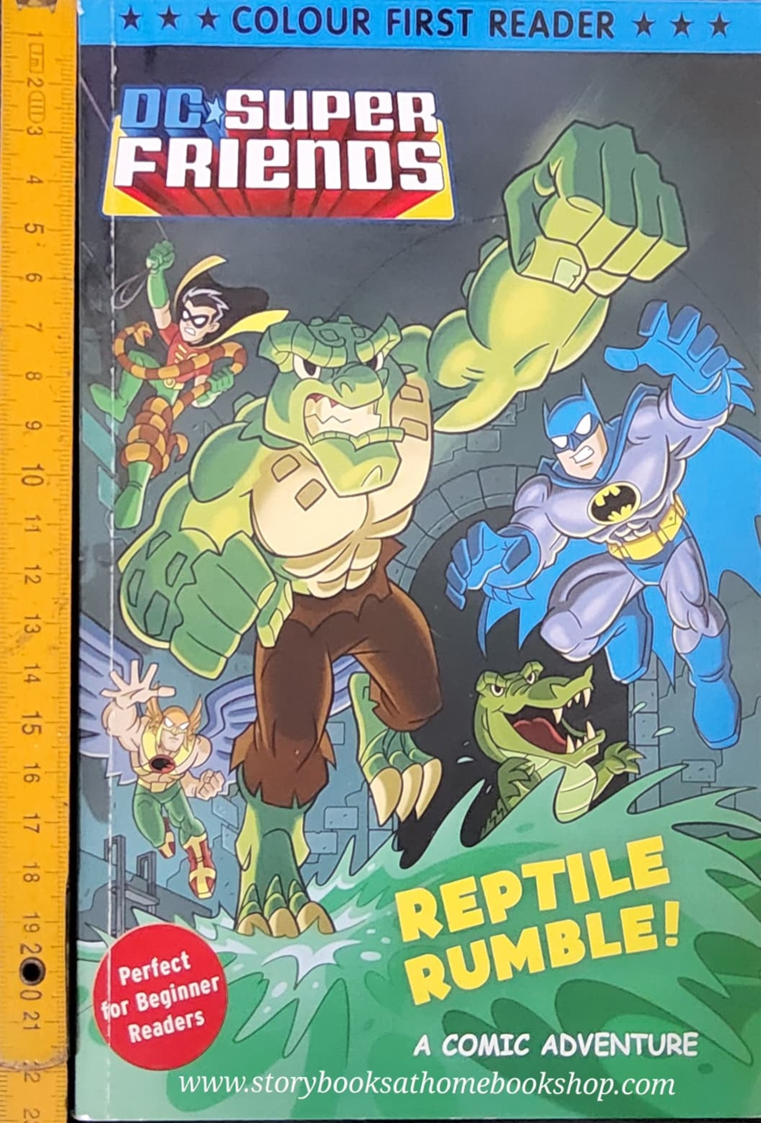 หนังสือนิทานปกอ่อน** 🍅🍓DC SUPER FRIENDS:REPTILE RAMBLE