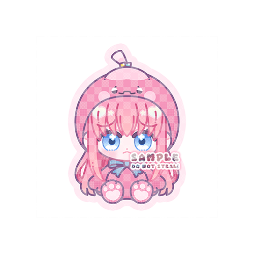 Sticker BOCCHI THE ROCK ฮู้ดโปเกมอน บจจิ