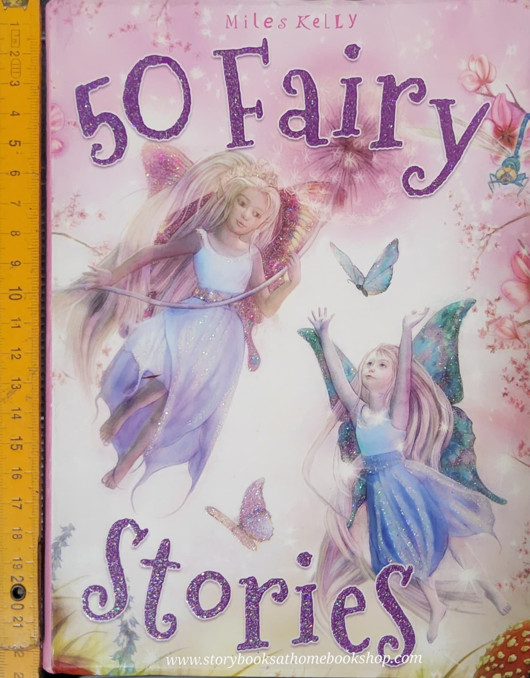 JUMBO BOOK **หนังสือนิทานปกอ่อน กริทเตอร์** 🍅50 FAIRY STORIES