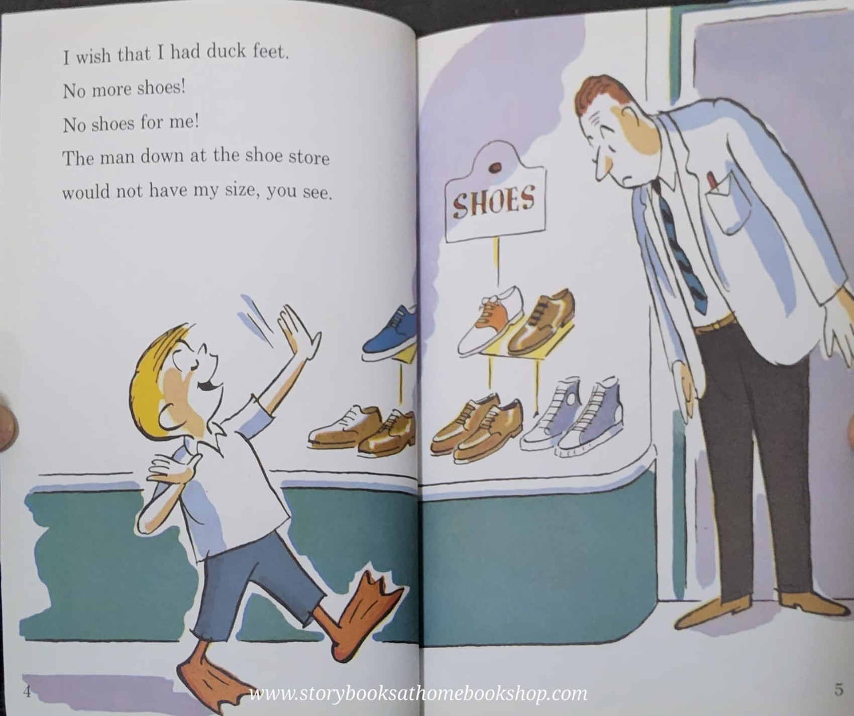 หนังสือนิทานปกอ่อน** 🍅I WISH THAT I HAD DUCK FEET BY DR.SEUSS