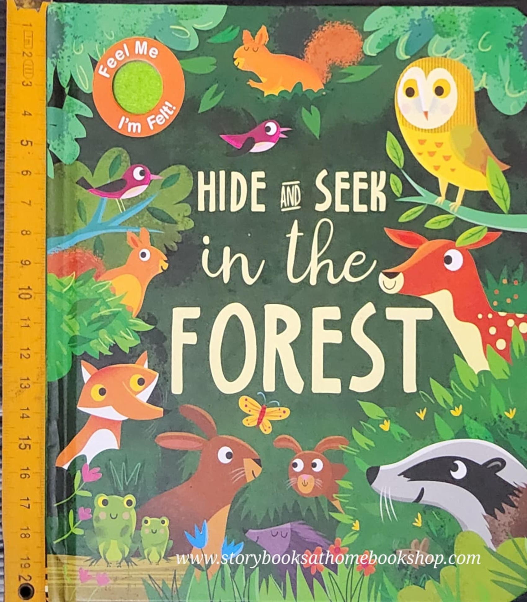 TOUCH AND FEEL BOARD BOOK** ♥️HIDE AND SEEK IN THE FOREST