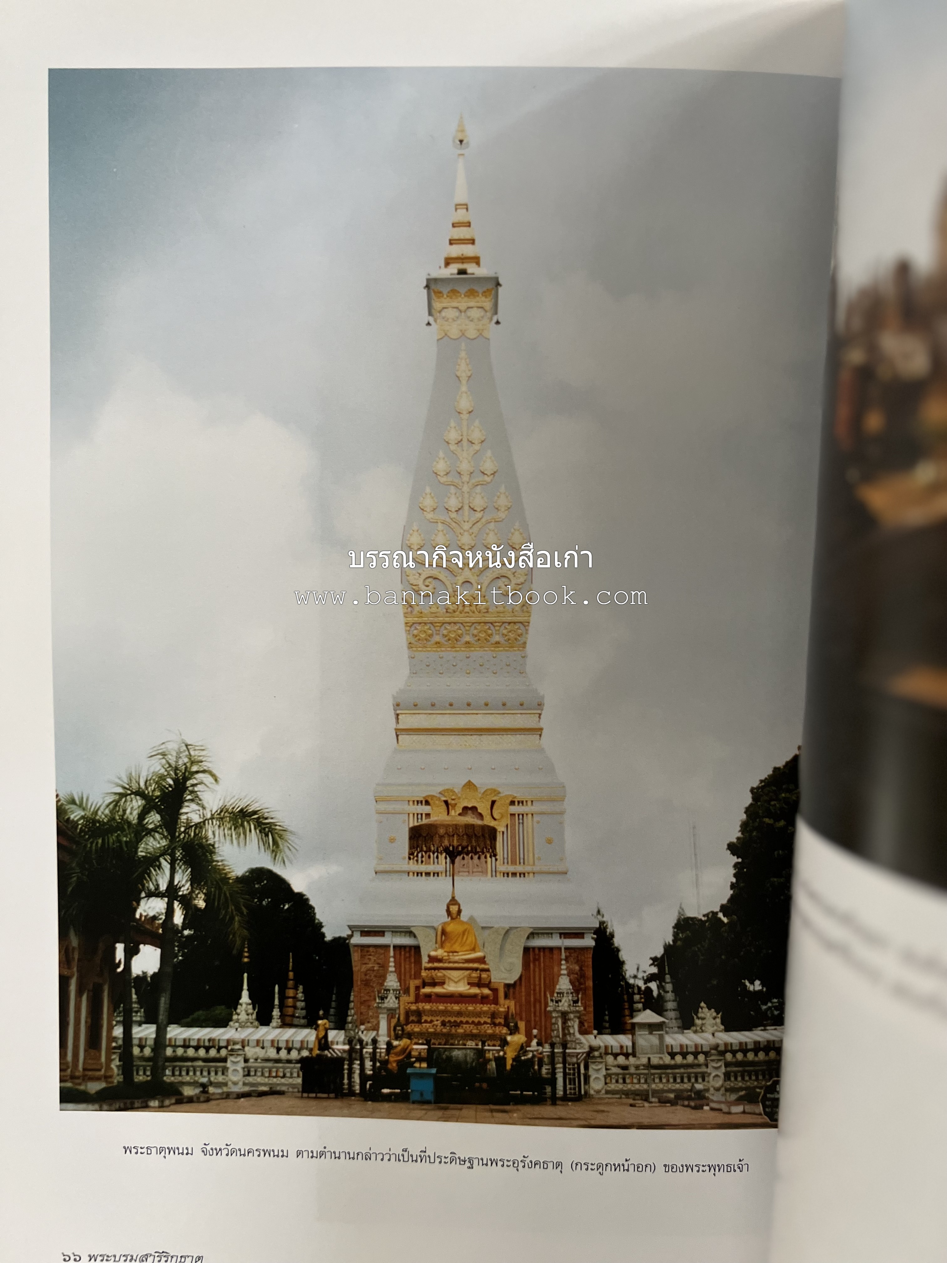 พระบรมสารีริกธาตุ (ปาฏิหาร ลักษณะสัณฐาน และคำนมัสการ) โดย : กรมศิลปากร.