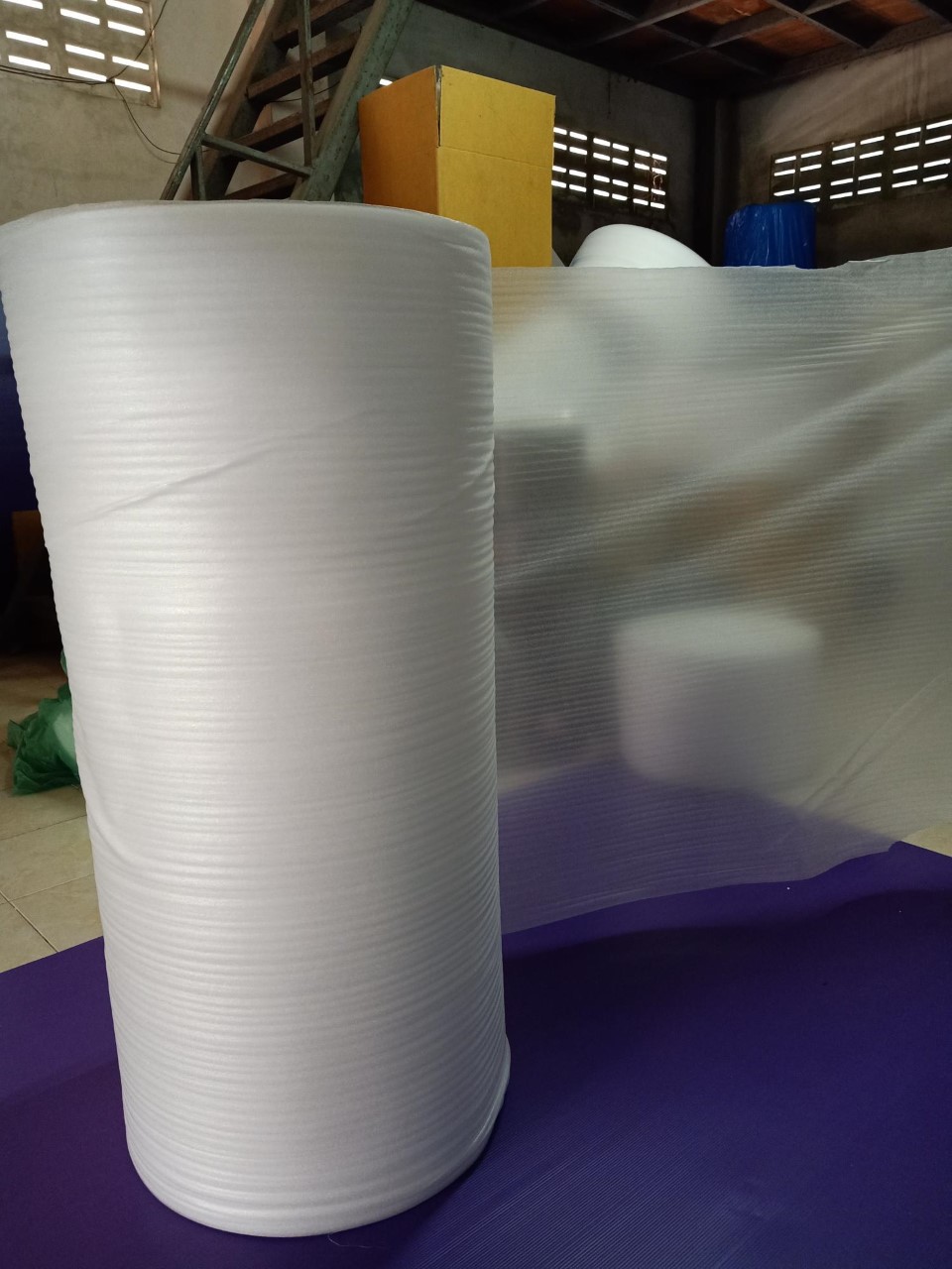 EPE FOAM โฟมบางกันริ้วรอย 1.0 M x 150 M หนา 1 มม