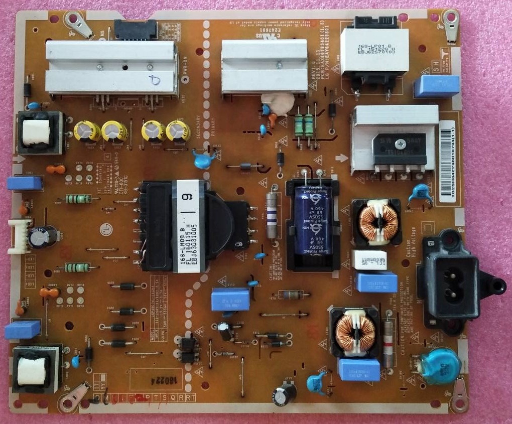 ซับพลายทีวี แอลจี LG ของแท้ถอดจากเครื่อง ใช้กับรุ่น 49UH650T 49UH650T 49UH650T พาร์ท EAY64229801 EAX66793401