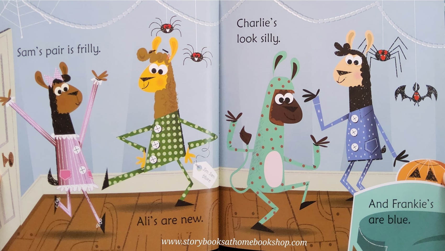 หนังสือนิทานปกอ่อน** ♥️USBORNE PHONICS READERS:LLAMAS IN PYJAMAS