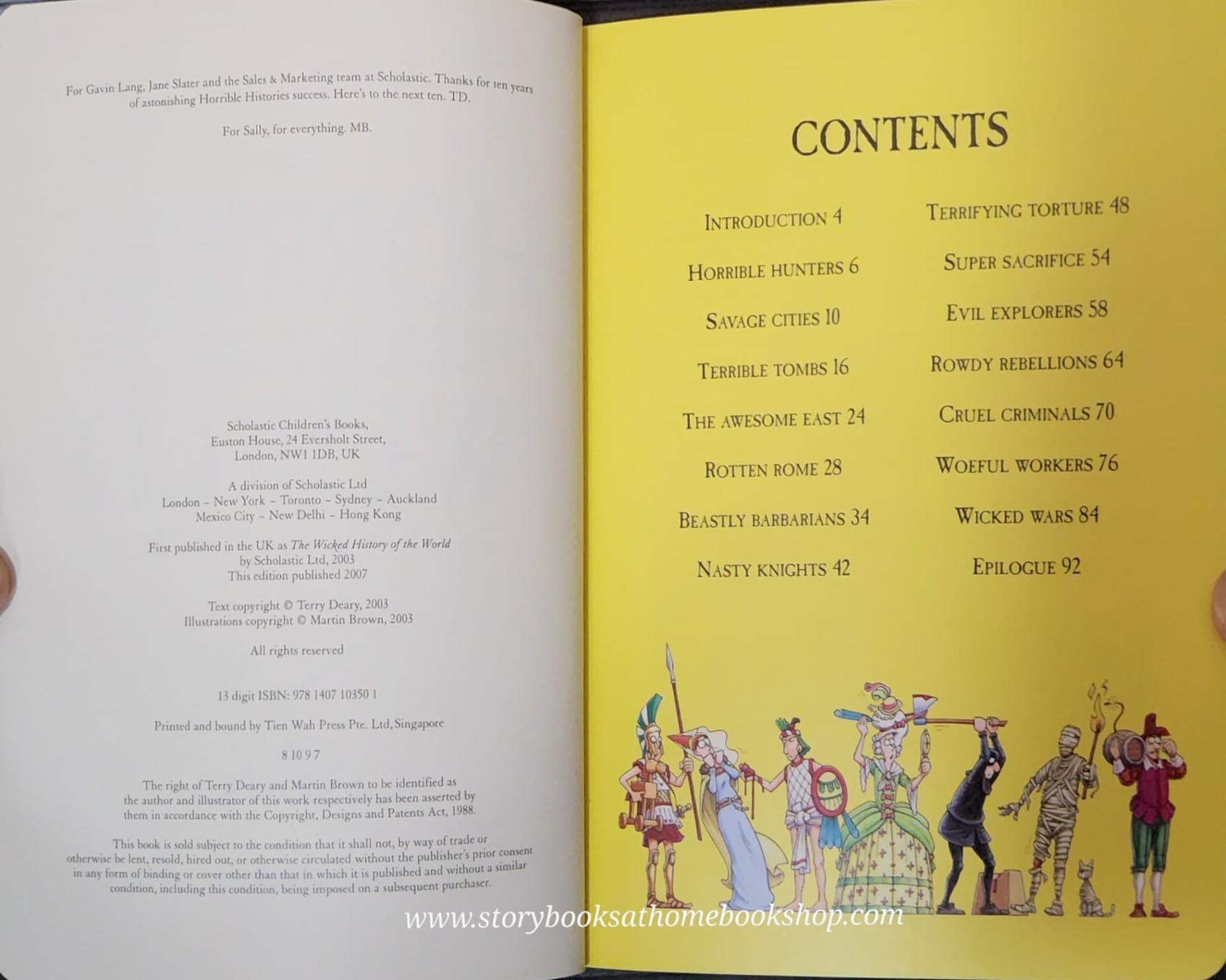 วรรณกรรมเยาวชน ความรู้** 🍅🍅HORRIBLE HISTORIES: THE HORRIBLE HISTORY OF THE WORLD (20 HISTORIBLE YEARS)