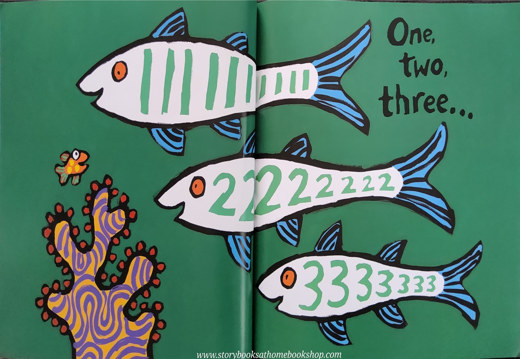 หนังสือนิทานปกอ่อน** 🍅🍓HOORAY FOR FISH! BY LUCY COUSINS