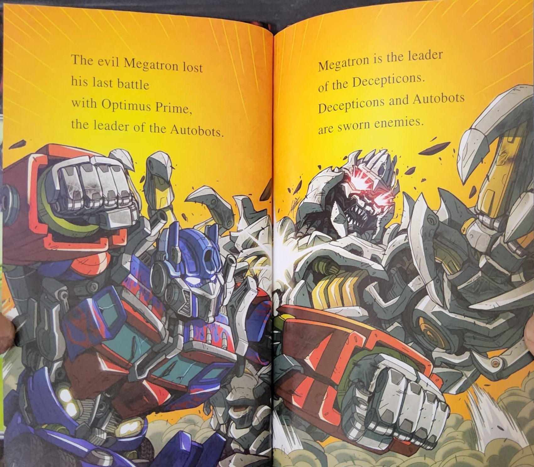 หนังสือนิทานปกแข็ง** 🍅TRANSFORMERS REVENGE OF THE FALLEN: RISE OF THE DECEPTICONS