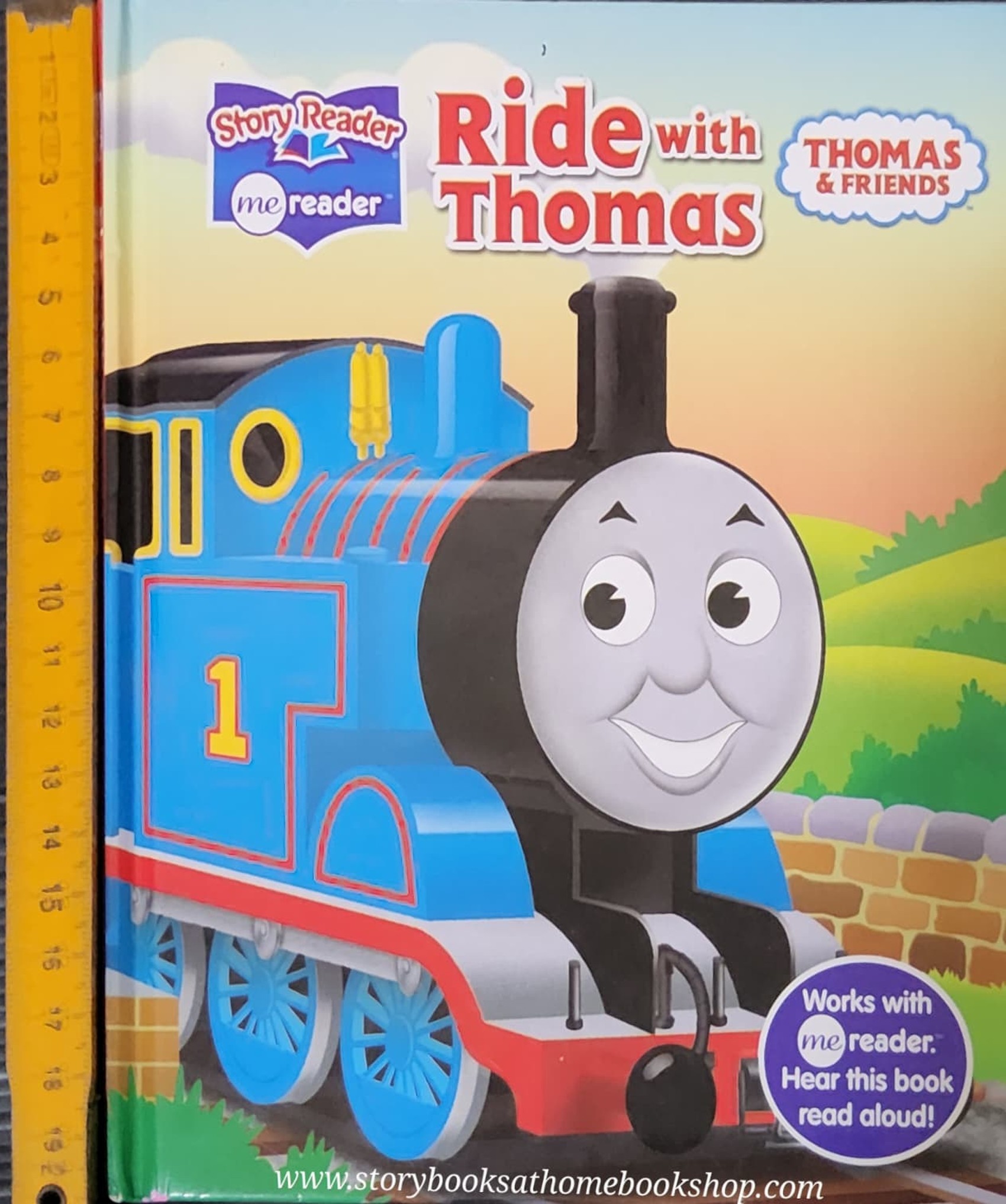หนังสือนิทานปกแข็ง ** 🍅🍓 STORY READER:THOMAS&FRIENDS :RIDE WITH THOMAS