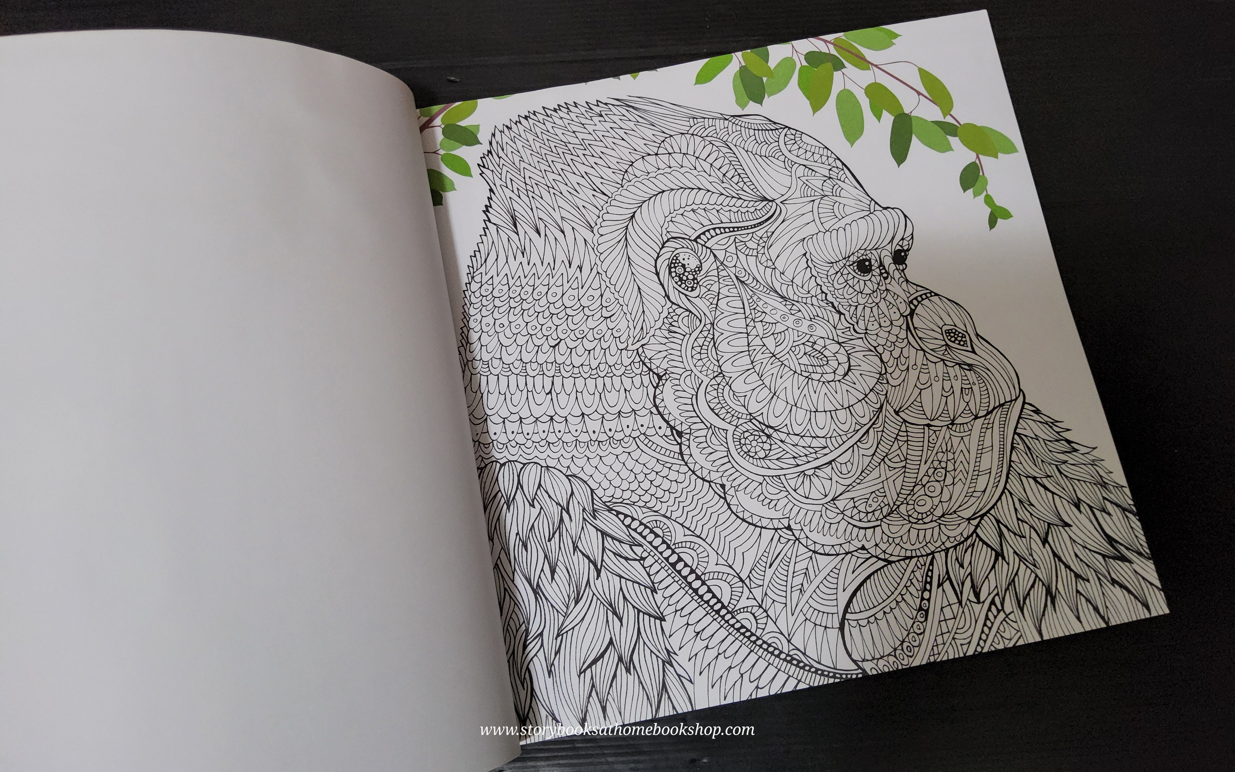 ACTIVITY BOOK** ð
ð
THE MENAGESIE ANIMAL PORTRAITS TO COLOUR