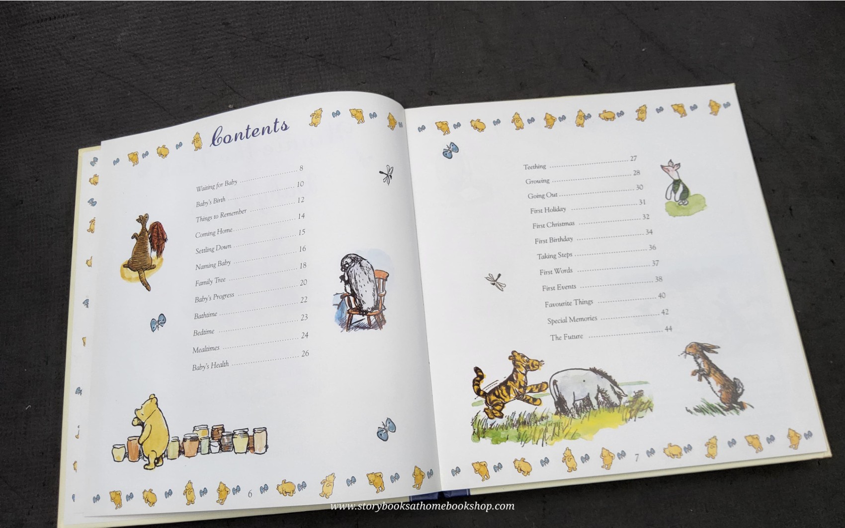 BABY DAYS MEMORY **หนังสือปกแข็ง** ♥️WINNIE THE POOH BABY DAY