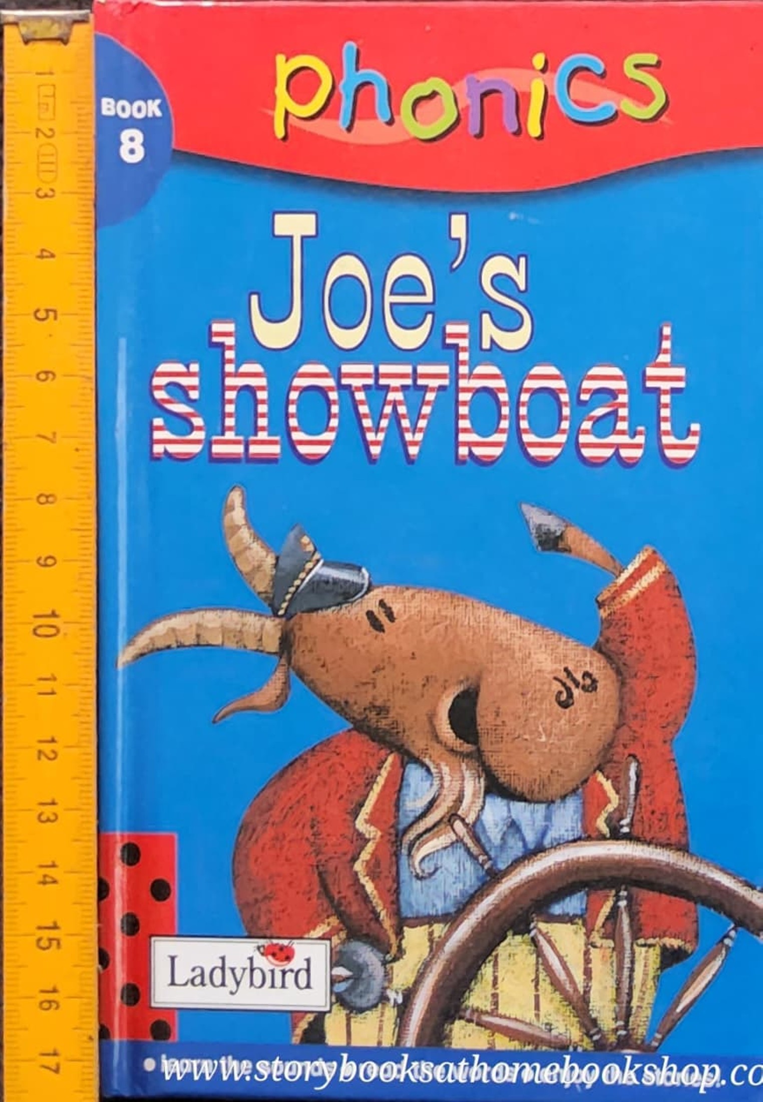 หนังสือนิทานปกแข็ง** ♥️PHONICS BOOK8:JOE'S SHOWBOAT