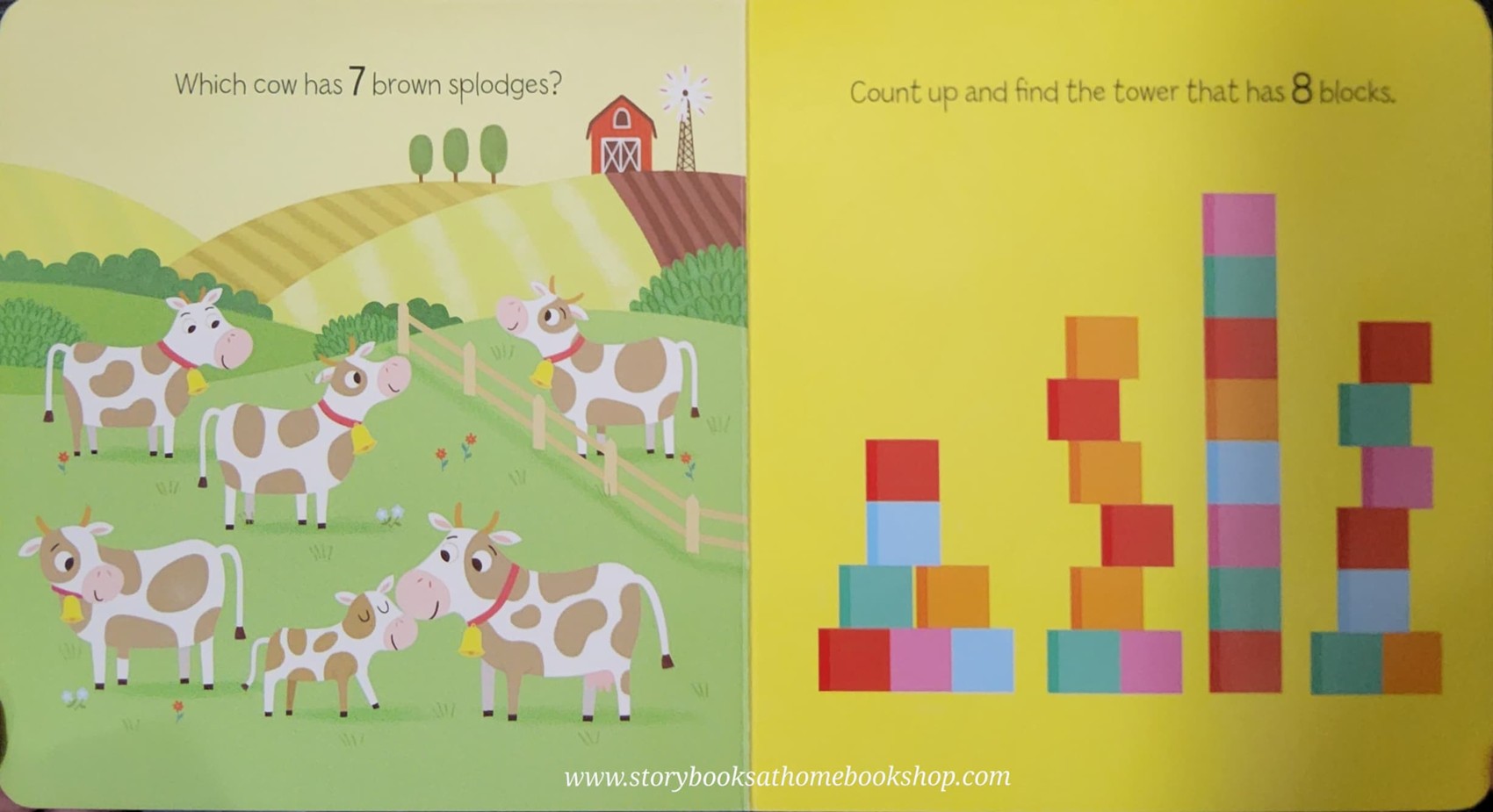 BOARD BOOK** 🍅🍓WHICH ON IS DIFFERENT? NUMBERS