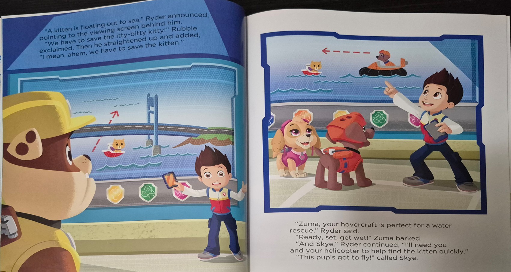 หนังสือนิทานปกอ่อน ** 🍅🍓PAW PATROL:ITTY-BITTY KITTY RESCUE