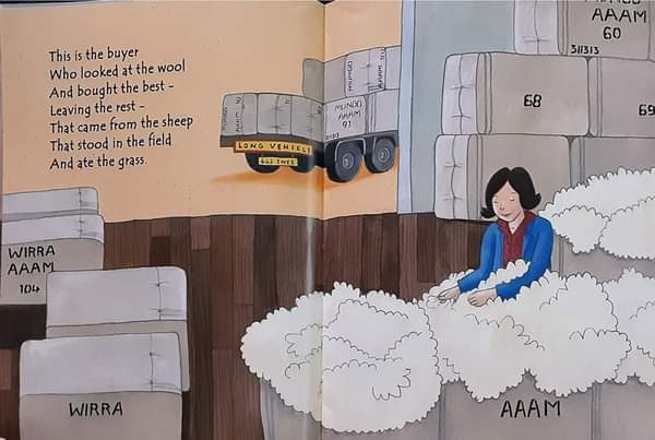 หนังสือนิทานปกอ่อน** 🍅🍓WOOLLY JUMPER THE STORY OF WOOL